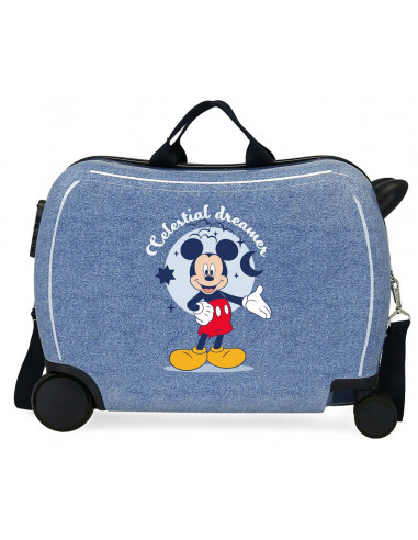 2079843 ABS ROLLING SUITCASE 4W.(2 MULTID.) 45CM.  MICKEY CE